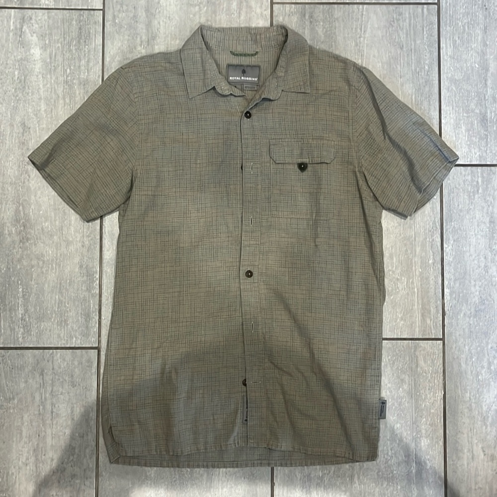 Royal Robbins Men's Hempline Short Sleeve Shirt - Small